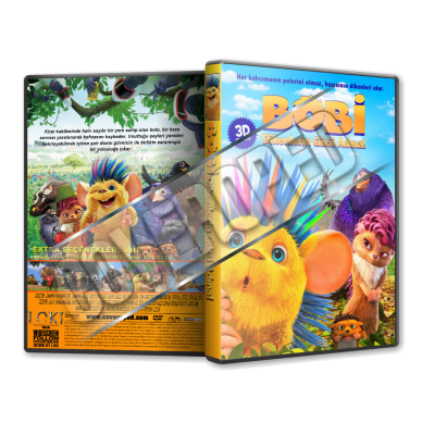Bobi Dikenlerin Gücü Adına - Bobby the Hedgehog 2016 Türkçe Dvd Cover Tasarımı